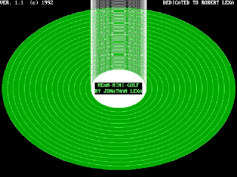 Mean Mini Golf